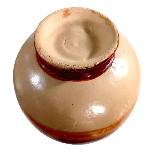 13.5" Vtg Southwest Mexican Folk Art Terracotta Clay Pottery Water Jug Vessel - Picture 5 of 5